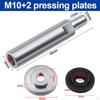 Angle Extension Connecting Rod, 80mm Rotary Shaft Set for 100 Type And Polisher,