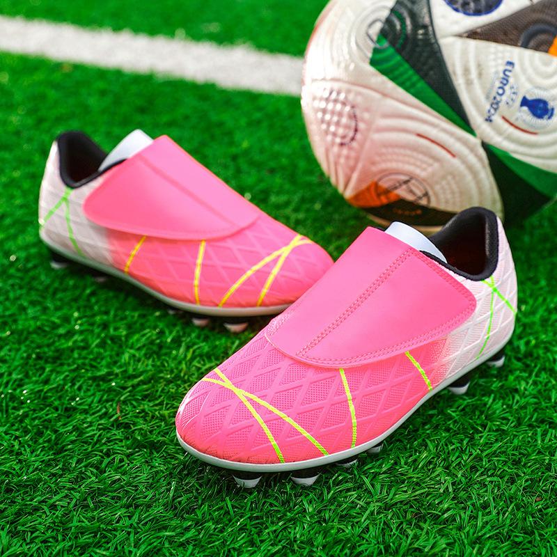 

Обувь без шнурков на липучке, дышащая, детские футбольные бутсы Campus, спортивная футбольная обувь, профессиональные противоскользящие тренировочные бутсы 29