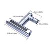 Kitchen Tap Spray Head 360 Swivels Spouts Faucet Extender Kitchen Sink Tap Spray Head Tap Aerator Large Area Replacement