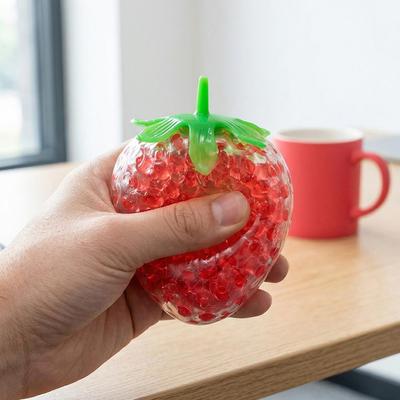 Spielzeug Spielzeug Erdbeer Stressabbau Spielzeug Tpr Knete Ball Kneten Fidget Langsame Rückprall Squishies Spielzeug Für Erwachsene Kinder Angstabbau