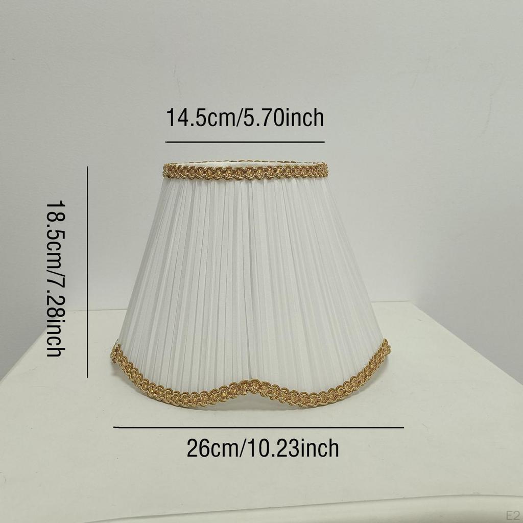 Lampshade Decorative Easy to Install Light Cover for Office Farmhouse Bedside Bedroom