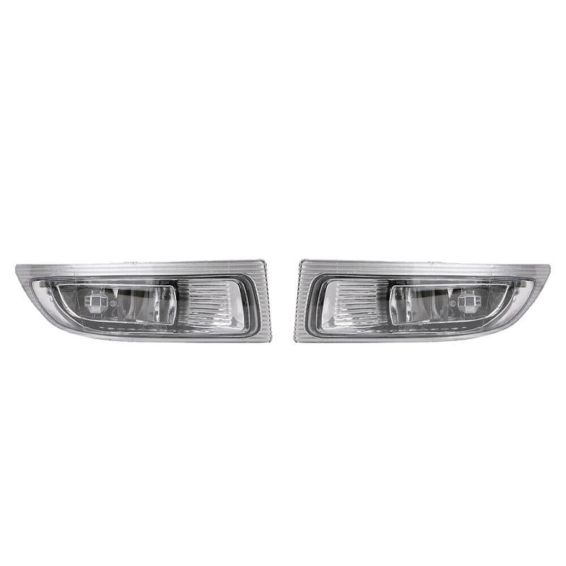 LH+RH Pair Fog Lights Lamps With Bulbs For Toyota Sienna 3.3L 2004-2005 81220-AE010 81210-AE010-M53K
