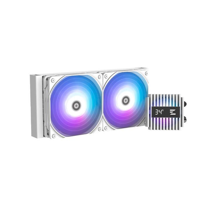 Kit Watercooling AIO - Zalman - Alpha2 RGB - 240mm - Blanc - Éclairage RGB Personnalisable