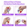 4Pcs/Set Magnetic Sensory Ball Fidget Toy Stress Relief Textured Ball Quiet Home Office Work Decompression Gadgets Stocking Suffers