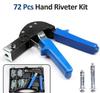 Wall Anchor Screws Gun Heavy Duty Metal Tool Hollow Wall Anchors Gun Plasterboard Fixing Gun Cheville with 72pcs Molly Bolt