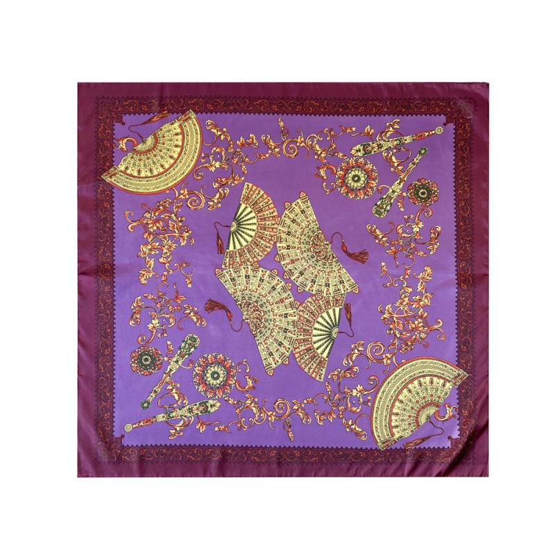 

90 * 90 см летний женский новый средний и длинный шарф шаль дышащий солнцезащитный модный универсальный премиум шелковый шарф 90*90CM