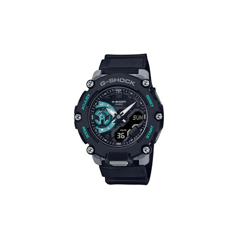 

Casio G-SHOCK Series Carbon Fiber Core Protective Structure Outdoor Beach Waterproof and Shockproof 3D Quartz Movement Resin Strap GA-2200M-1APR чёрный