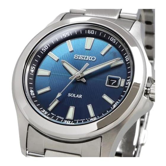 [Seiko] SEIKO Solar Quartz Watch SBPN071 Silver Blue Men's [Domestic Genuine Product]