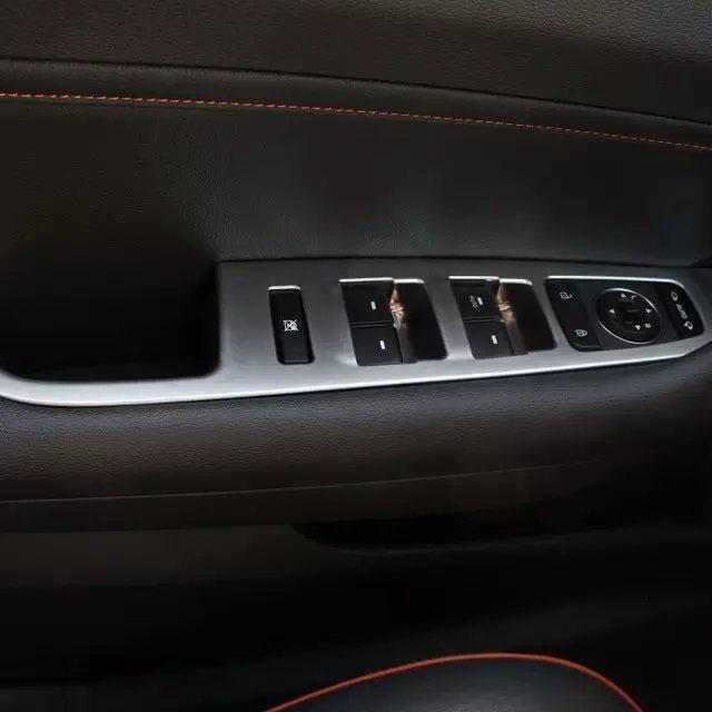 Compatible with 2014-2017 Hyundai Sonata 9th Gen Interior Trim, Including Door Handles and Air Vents.