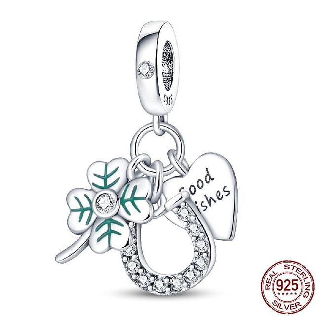 925 Sterling Silver Magic Color Chameleon Luminous Series Beads Suitable Fit Bracelet Charm Ms Jewelry Gift 