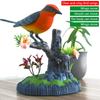 Sound Voice Control Electric Bird Pet Toy Electric Simulation Induction Bird Cage Birdcage Toy