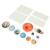 14pcs Glowing Planets Wall Stickers Glow in The Dark Star Solar System Decal for Children Bedroom Nursery Mini Solar