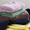 Bloom Imabari Leon Bath Set of San Joaquin Cotton Towels, 2, (Sea Blue)