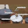 Regulable Camp Stove Gas Cylinders Adapters Wind Resistant Stove Adapters for Cooking Needs