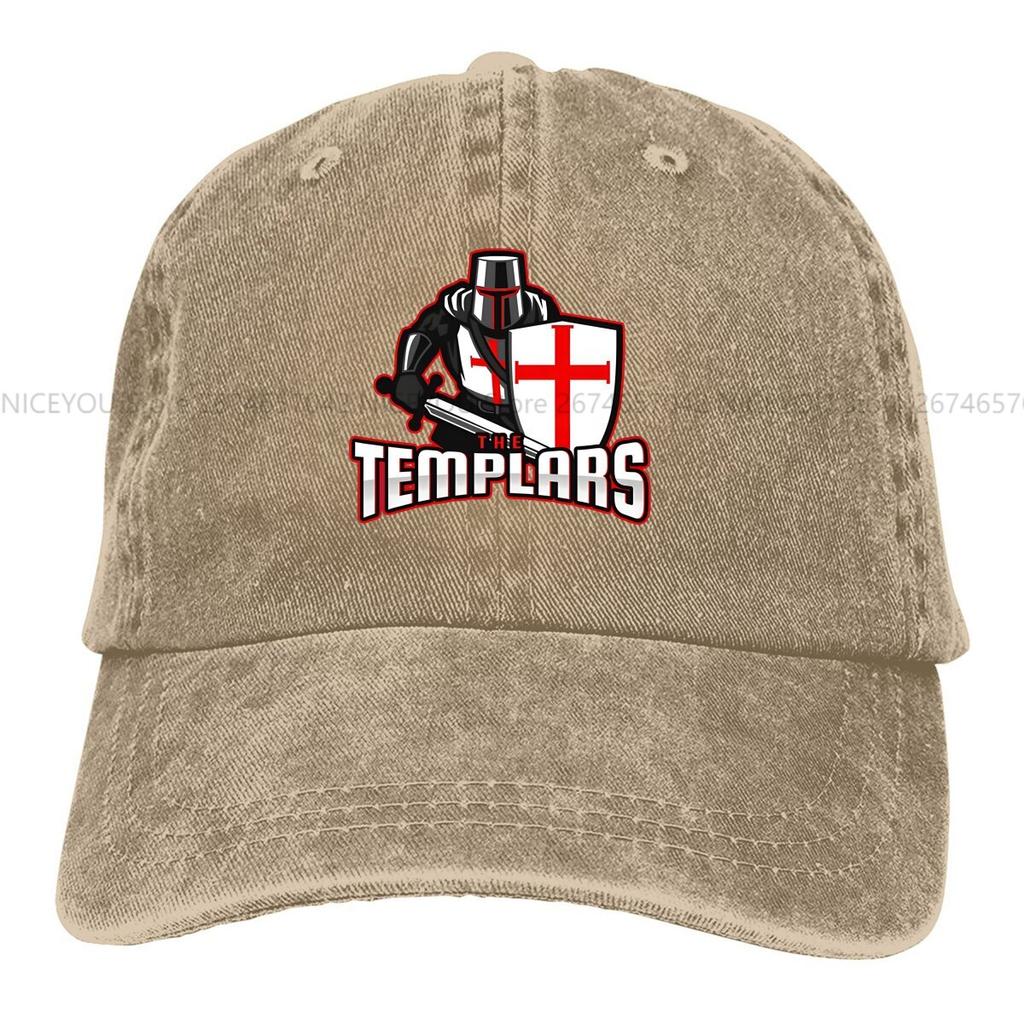 The Templars Baseball Caps Peaked Cap Knights Templar Sun Shade Hats for Men