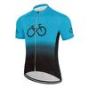 Mens Cycling Jersey Short Sleeve Breathable Quick Dry Bike Shirt Road Team Wear