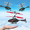Watch Wrist Induction Helicopter Flying Helicopter Mini RC Plane  Children Gift