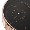 Horloge Murale Avec Thermomètre Et Hygromètre 12" 30 Cm QUARTZ Couleur Doré