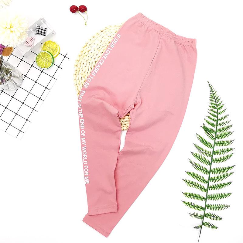 

Хлопковые леггинсы для девочек облегающего кроя - Весна и Осень 100 cm