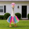 Handcrafted Porch Goose Costume Funny Garden Goose Costume  Seasonal Decor