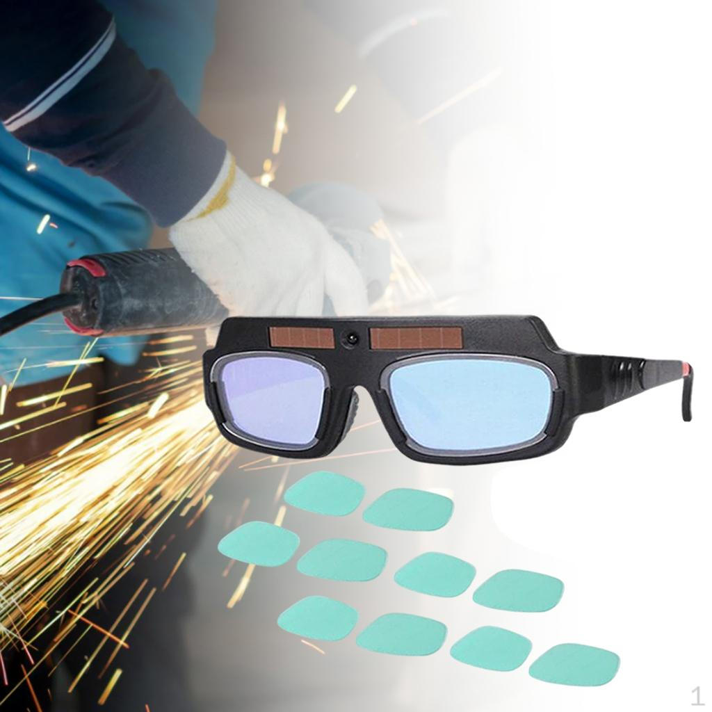 

Welding Goggles Eyes From Spark for Electric 10 Protective Films