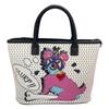 Niche Design Bag Women'S Polka Dot Printing Handbag Creative Puppy Bag Messenger Bag