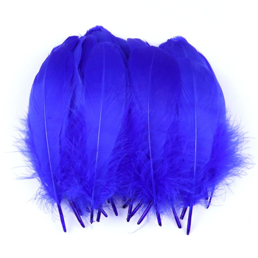 Goose Feather Diy Colorful Feather Soft Large Floating Feather Headdress Craft Decoration Material