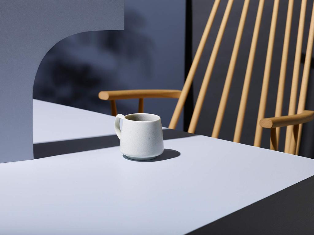 cores Kiki Mug Made in Microwave and Dishwasher Delicately Crafted C811WH, White, 320ml, Japan, Safe,