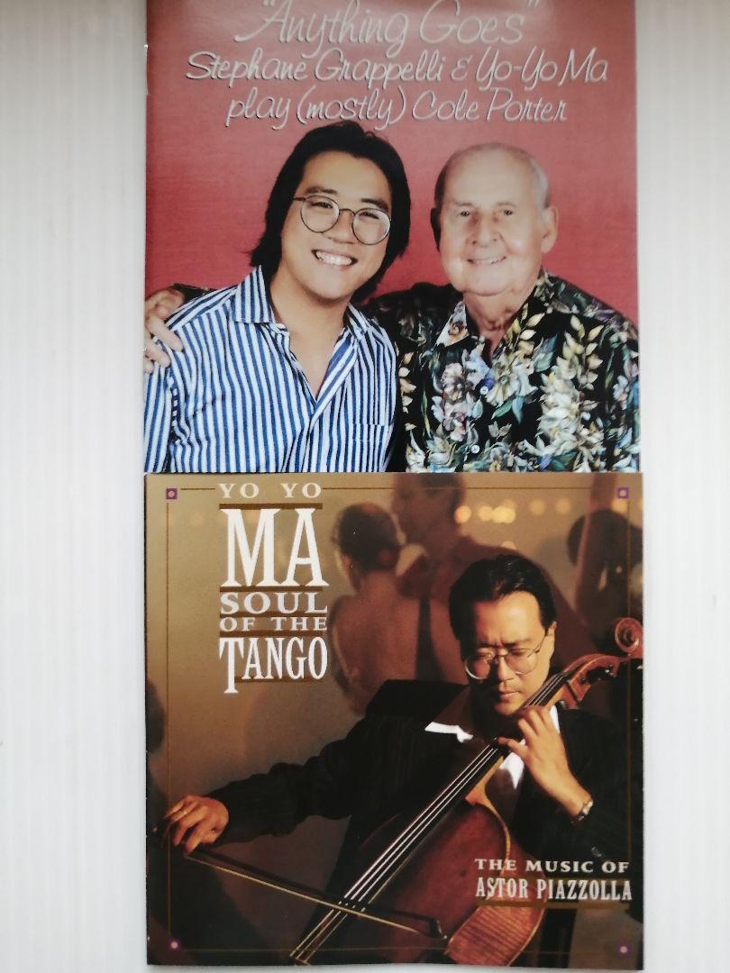 

[USED] Used CD Yo-Yo Maplays Piazzolla/Anything Goes 2 pieces