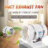 Ventilator de evacuare 45W 220V Ventilator silențios pentru conductă în linie de casă Ventilator pentru baie 4"" Extractor Ventilatie Bucătărie Toaletă Curățare aer perete