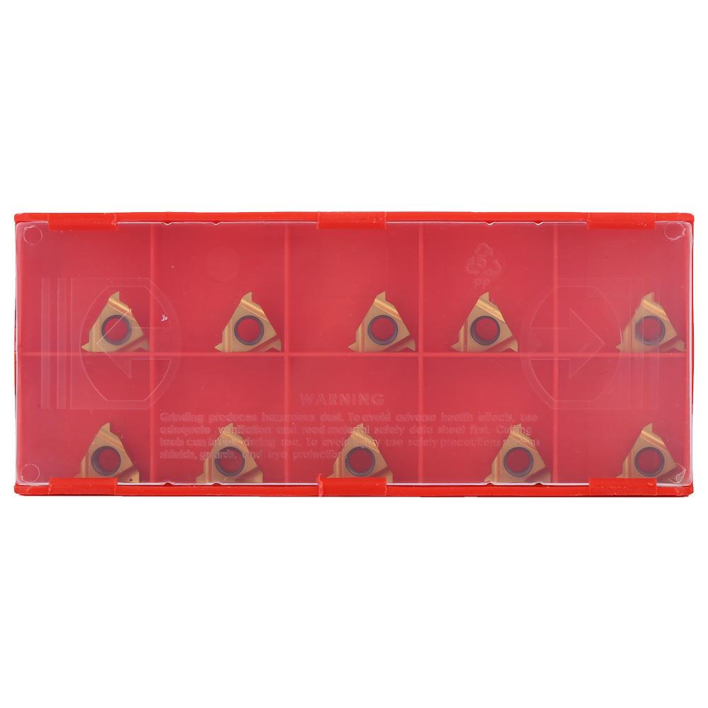 10pcs 11ER A60 1 4  Carbide Blade Insert CNC Lathe Cutter Turning Tool