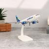 20Cm Stop Metalowy Usa Air Jet Niebieski Jetblue Airlines Boeing 737 B737 Samolot Samolot Z Podwoziem Linie Lotnicze Odlewany Model Samolotu