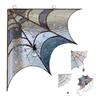 Spiderweb Door Topper Halloween Spooky Door Topper Fake Spiders Cobwebs Halloween Spooky Web With Spider Door Corner Decoration