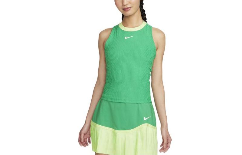Nike Court Slam Dri FIT Sport Vests Women s Green FD5636-324 L