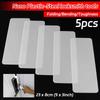 5 Stück 230x80mm Karten-Öffnungswerkzeug Schaber Kunststoff-Stahl Nano-Einsatzblech Werkzeug für Schlösser Tür-Wackel-Bypass-Werkzeug Schloss DIY-Öffner