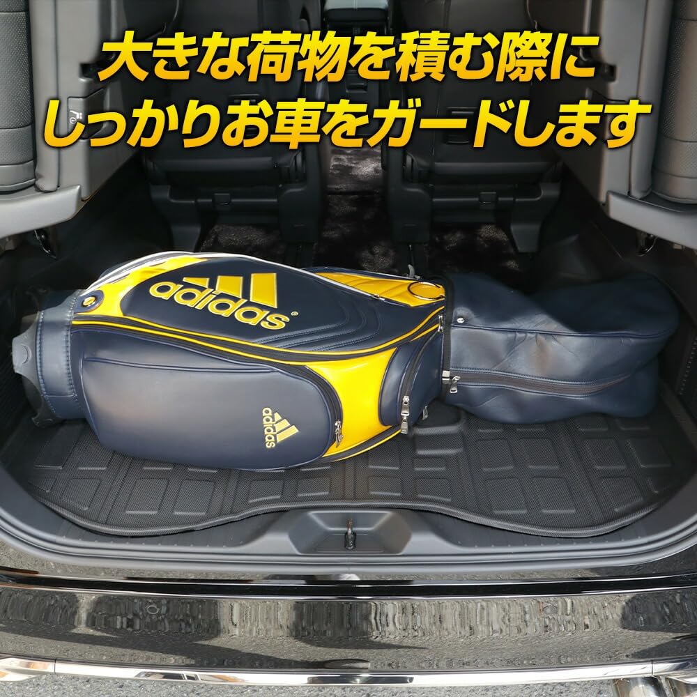 3D Sportbagagematta för Toyota och ger skydd för dina Anpassningsbara tillbehör och DIN Alphard/Vellfire (40-serien). Vattentät,