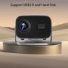 Yuntai A10 Tragbarer HD Smart Home Theater Projektor 1080P