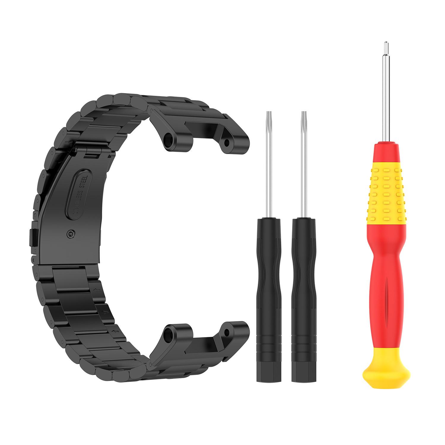 Stainless steel replacement metal strap for Amazfit T-Rex A1918 watch