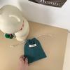 Storage Pocket Drawstring Bag Corduroy Storage Bag Small  Fashionable Durable