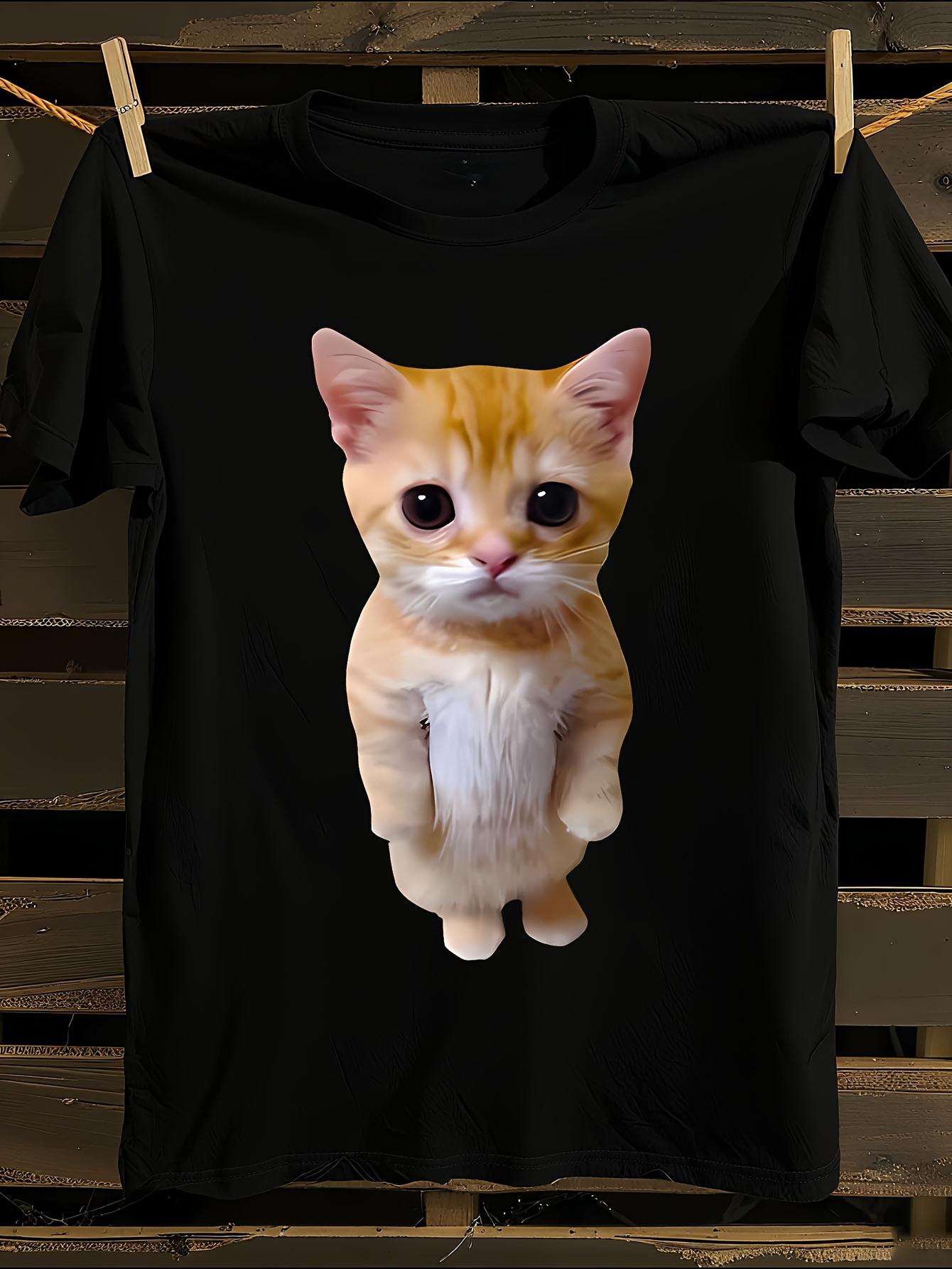ELGATO Cat Meme Tshirt S