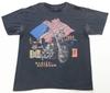Seltenes VTG SSI Harley Davidson FXSTC Softail Custom 1990 Chopper Flagge T-Shirt 90er