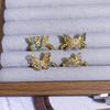 Medieval Butterfly Series Open Ring Niche Light Luxury High Sense Personalized Retro Ring Woman
