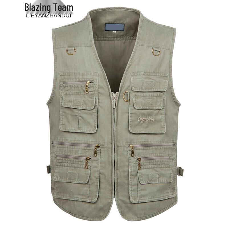 Men's Outdoor Multi-Pocket Fishing Vest