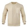 Round Neck Sweatshirt for Men 2025 Autumn New Loose Solid Color Knitted Long-sleeved Versatile Pullover
