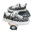 Fashion 2025 new spring comfortable thick baseplate shoes men's Korean version trend increase casual men's shoes printed canvas shoes