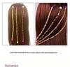Cross-border Three-strand Braider with Rhinestone Decoration