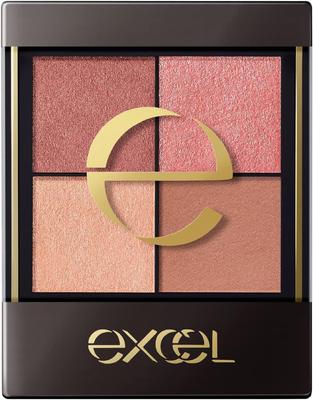 Excel Real Close Shadow Cx02  Waffle Robe  4 Color eyeShadow Palette 1pcs