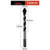 Super Hard 6mm Alloy Triangle Drill for Concrete, Glass, Tile, and Cement