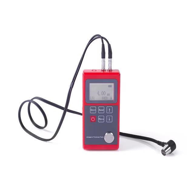 Ultrasonic Thickness Tester Metal Pipe Thickness test красный