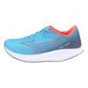 Mizuno Duel Flash Running Shoes, Lightweight, Cushioned, Track and Field, Men's, Light Blue x Coral, Size 25.5 cm, 2E